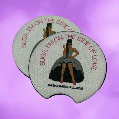 Uncle Leslie Car coasters