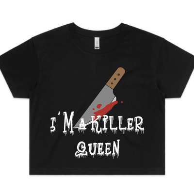 Killer Queen Crop Tee