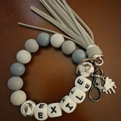 Friendship Bracelet Keychain Wristlet