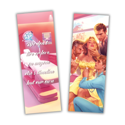 Heat Clinic matching bookmark set
