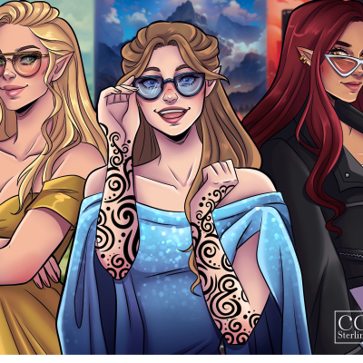 SJM Queens Art Print