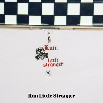 Officially Licensed Web of Silence Kindle Charm