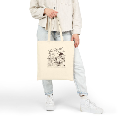 The Twisted Spur Canvas Tote