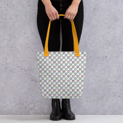 Omegaverse Conversation Hearts Tote