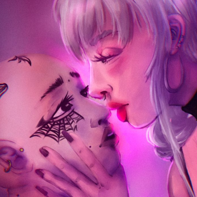 My White Rabbit - Glowrot Art Print