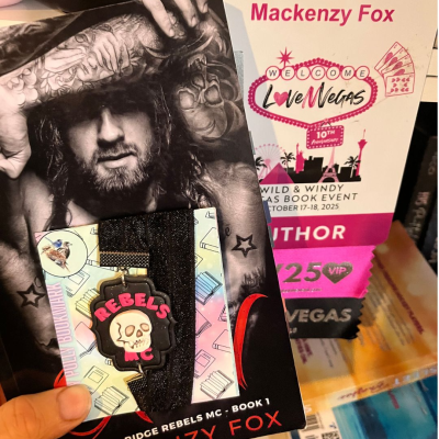 REBELS MC HANDMADE BOOK MARK - EVENT EXCLUSIVE