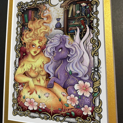 CC Officially Licensed Friendship Matted Print #4