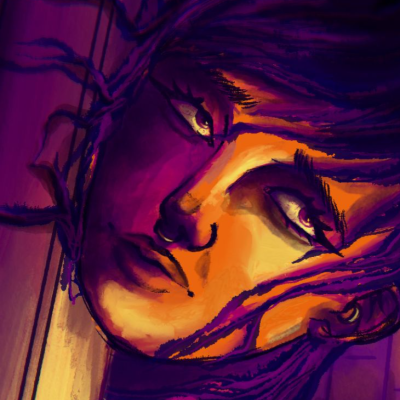 Cheshire Nightmare - Glowrot Art Print