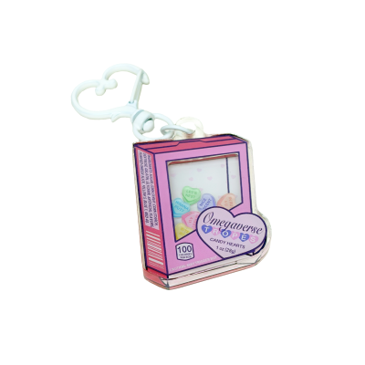 Acrylic Shaker Keychain