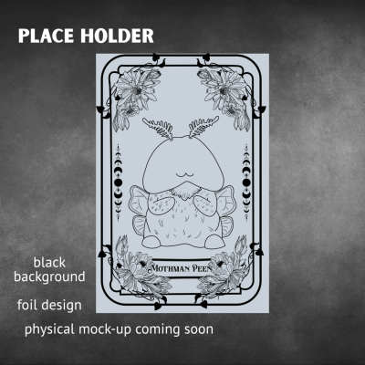 Mothman Peen Tarot Card
