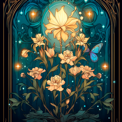 One Dark Window Foil Art Print