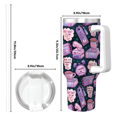 40 oz travel mug 3am reading club