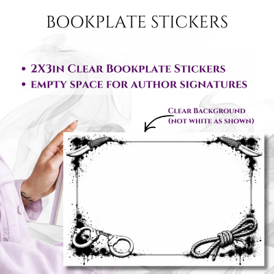 Bookplate Sticker 2"x3"  (#14 Slasher)