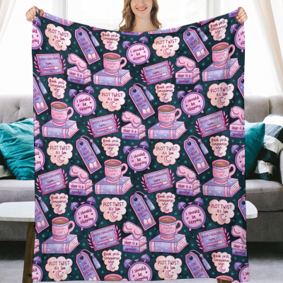Bookish blanket 3am reading club dark
