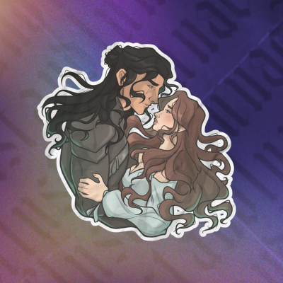 Sticker: Arken & Kieran by amarnouille
