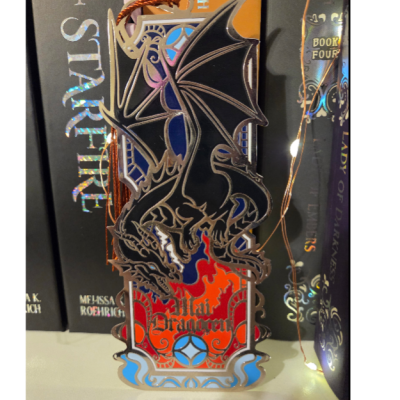 Mai Dragocen Metal and Enamel Bookmark