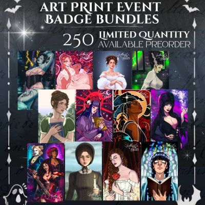 2026 Spellbound in the Valley Art Print Badge Bundle