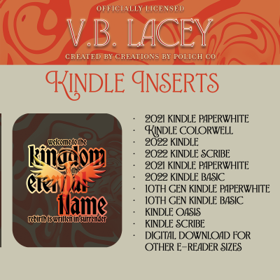 Kindle Insert - VB Lacey - By the Flames of Her Fury