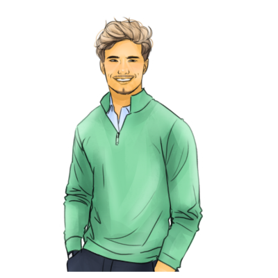 Half Character Sticker - Ryker