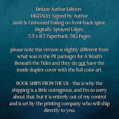 A Wraith Beneath the Tides Deluxe Paperback