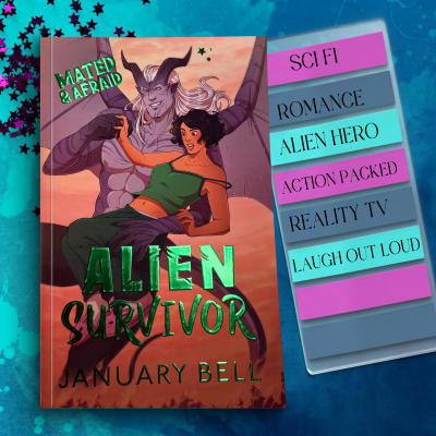 Alien Survivor Foiled Paperback - Signed Special Edition Romance Book