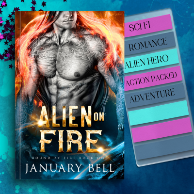 Alien On Fire Signed Paperback