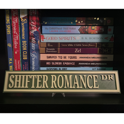 Shifter Romance Dr - Shelf Sign