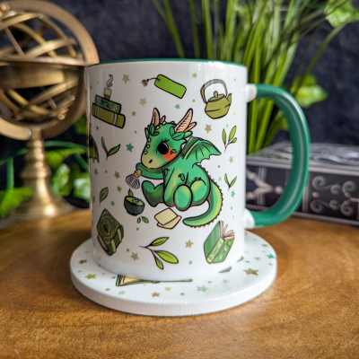 Matcha Dragon Green Mug