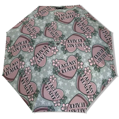 Fantasy reader bookish umbrella