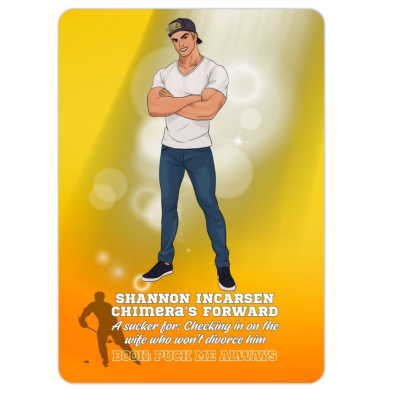 SHANNON - JERICHO CHIMERA TRADING CARD