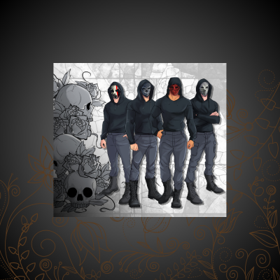 Booksleeve Devil's Night Men