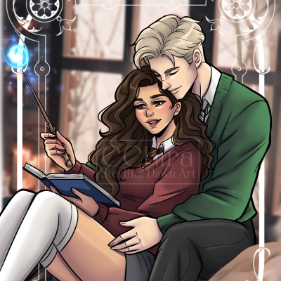 Dramione Art Print