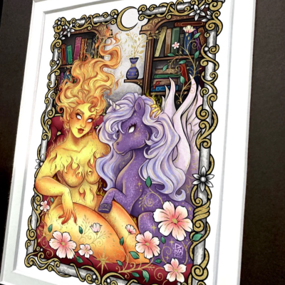 CC Officially Licensed Friendship Matted Print #4