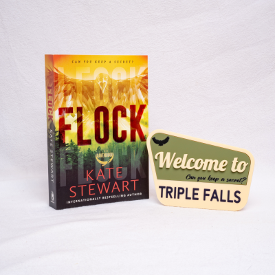 Officially Licensed The Ravenhood Welcome To Triple Falls Bookshelf Signs