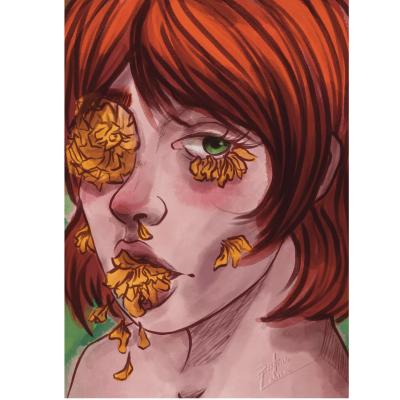 Marigolds - B.U.S. Art Print