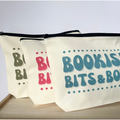 Bookish Bits and Bobs pouches