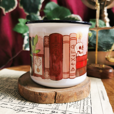 Dark Academia Camper Mug