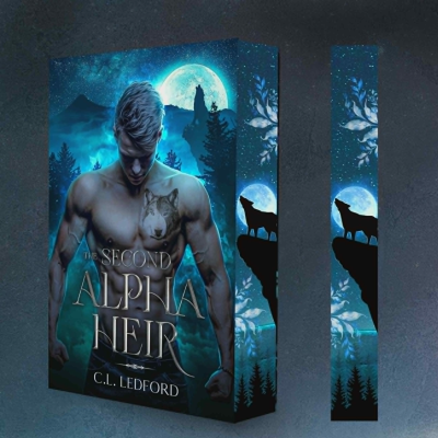 The Second Alpha Heir sprayed edges