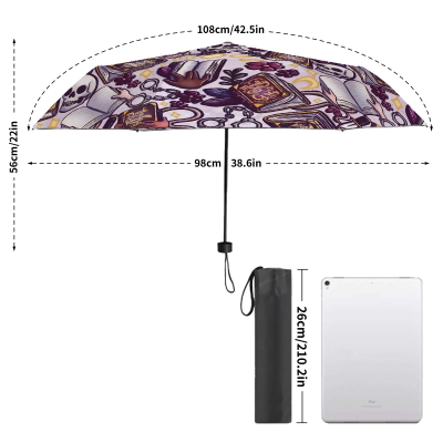 Dark romance bookish umbrella