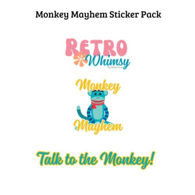 Monkey Mayhem Sticker Pack