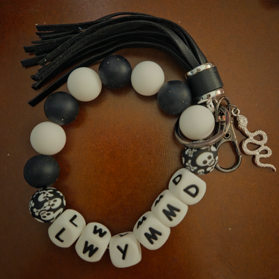 Friendship Bracelet Keychain Wristlet