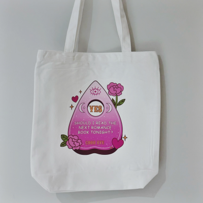 Ouija Romance Board Library Tote Bag