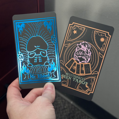 Mr. Ribbed Peen Tarot Card