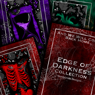 Edge of Darkness Card Collection || Licensed by Leigh Rivers || Shadows and Seduction Exclusive