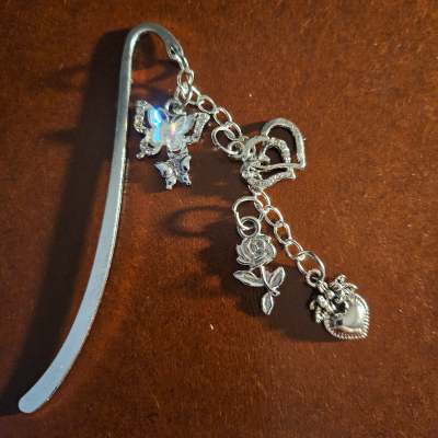 Metal Charm Bookmark
