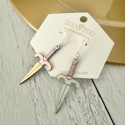 Dagger earrings