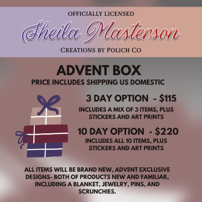 Advent Box - Sheila Masterson Merch