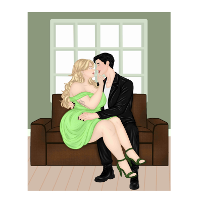 Bad at Love SFW Art