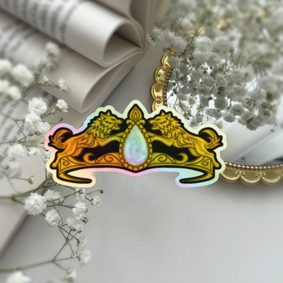 Sturmfrost Crown Holographic Sticker