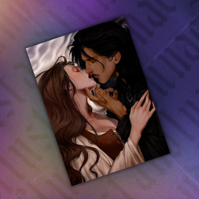 Character Art Print: Arken & Kieran by JS Cinnabar